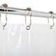 Utopia Alley 4.8G Clear PEVA Shower Liner - Clear Shower Curtain Liner, 72"X72"