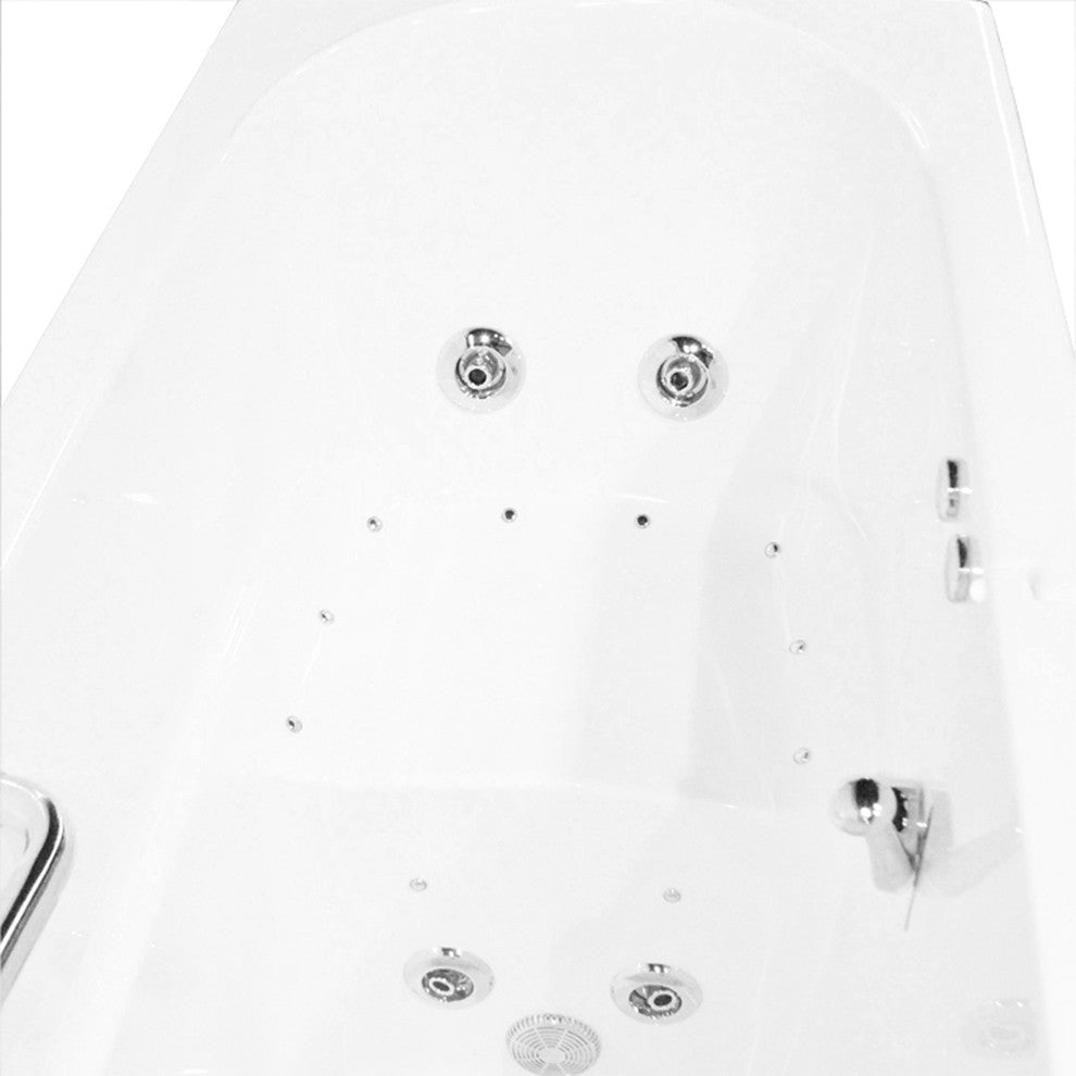 EZWT-3060 60"x30" Walk-In Tub, Dual Series, Left Model