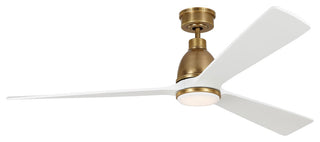 Bryden 60" LED Ceiling Fan Hand Rubbed Antique Brass