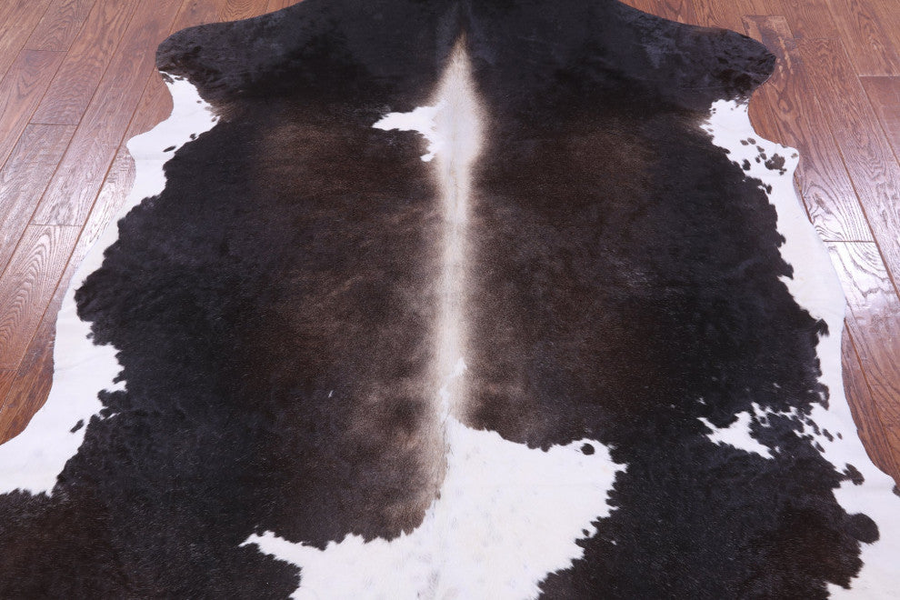 Natural Cowhide Rug 7' 5" X 6' 3" C2375