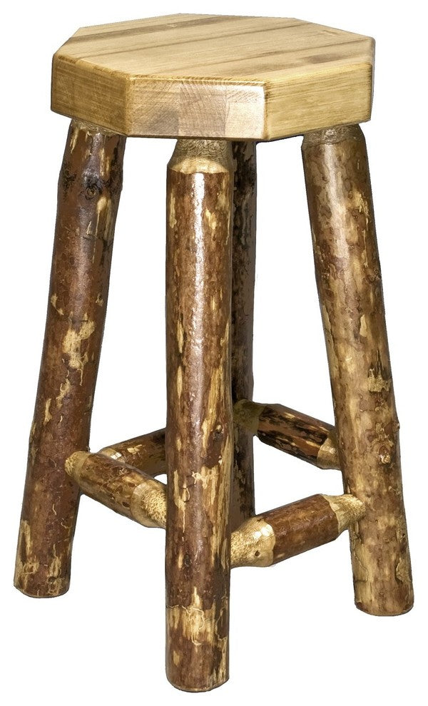 Glacier Country Collection Backless Bar Stool