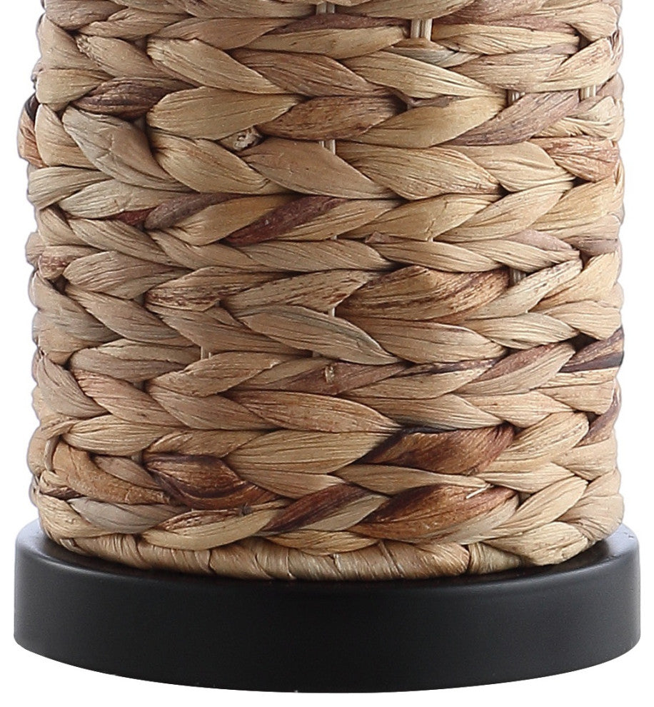 Elicia 25" Sea Grass Led Table Lamp, Natural, Set of 2