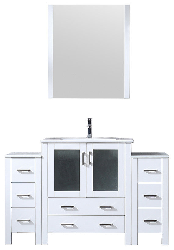 Lexora Volez Bath Vanity, White