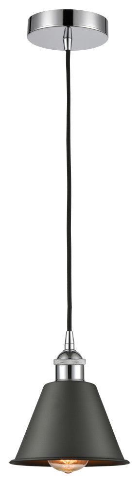 Innovations 616-1P-PC-M8-OB-LED Smithfield 1 Light Mini Pendant, Polished Chrome
