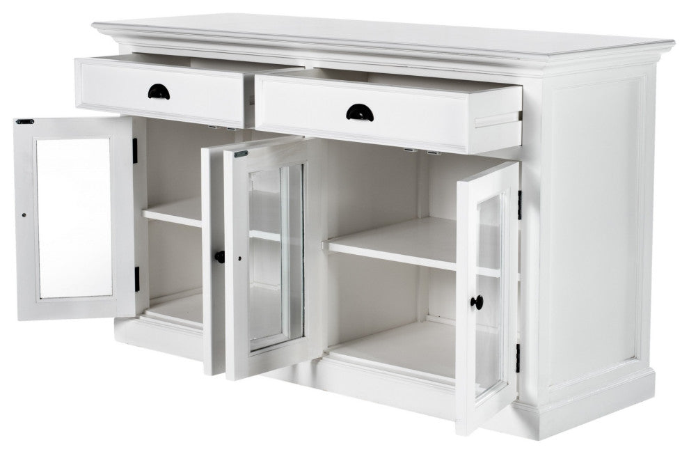 Classic White Small Buffet Table