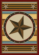 Hacienda Star Rug, Yellow, 3'x4', Scatter