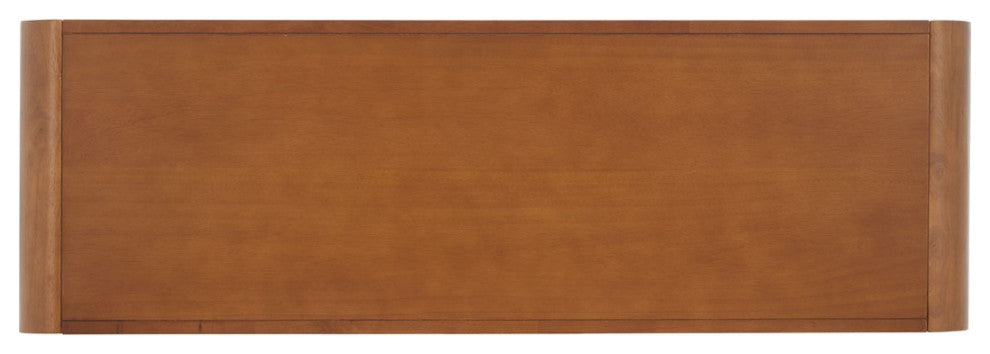 Safavieh Omara 2 Tier Console Table, Walnut