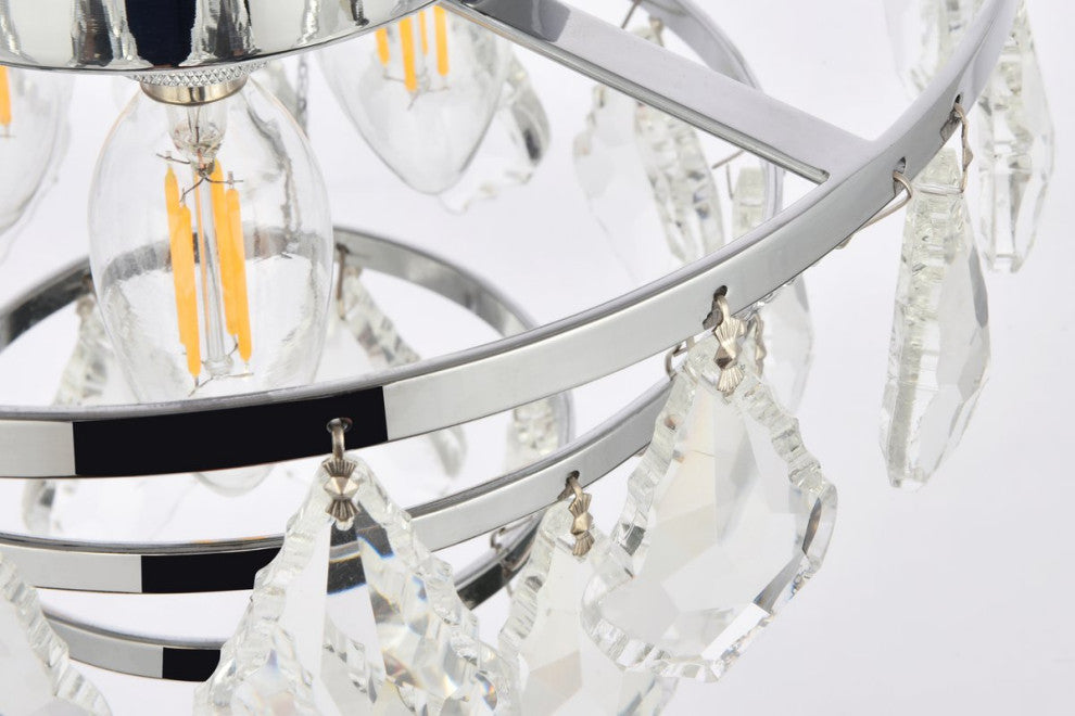 Evan 10" Flush Mount, Chrome