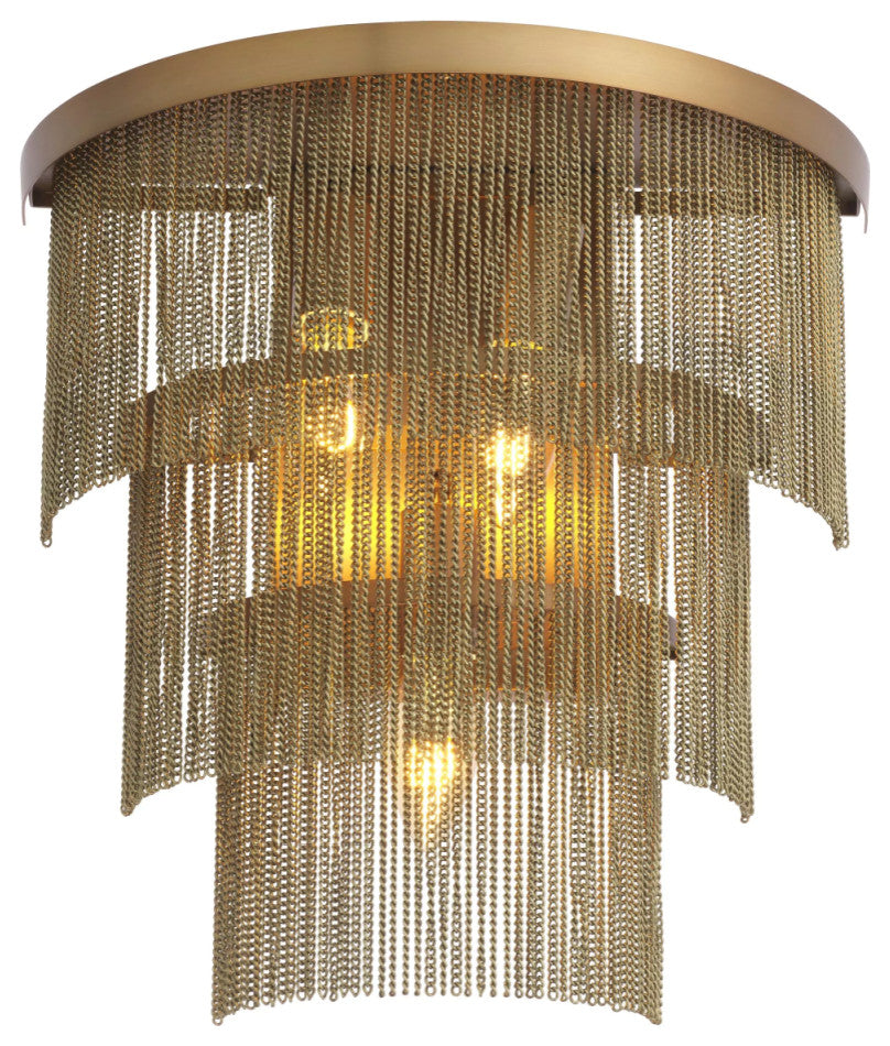 Gold Frills Wall Lamp | Eichholtz Tissot