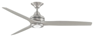 Fanimation Spitfire Ceiling 48" Fan/LED Light, Brushed Nickel
