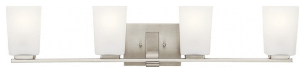 Roehm Brushed Nickel Bath 4-Light