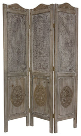 6' Tall Closed Mesh Design Room Divider