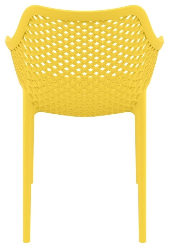 Compamia Air Dining Armchair, Set of 2, Yellow