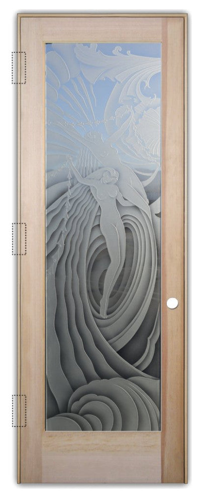 Interior Prehung Door or Interior Slab Door - Radiant Ladies - Douglas Fir...