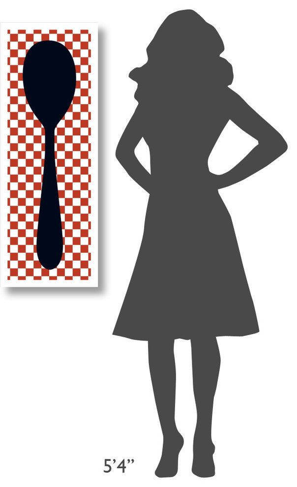 "Mealtime: Picnic - Spoon" Digital Paper Print by BG.Studio, 14"x38"