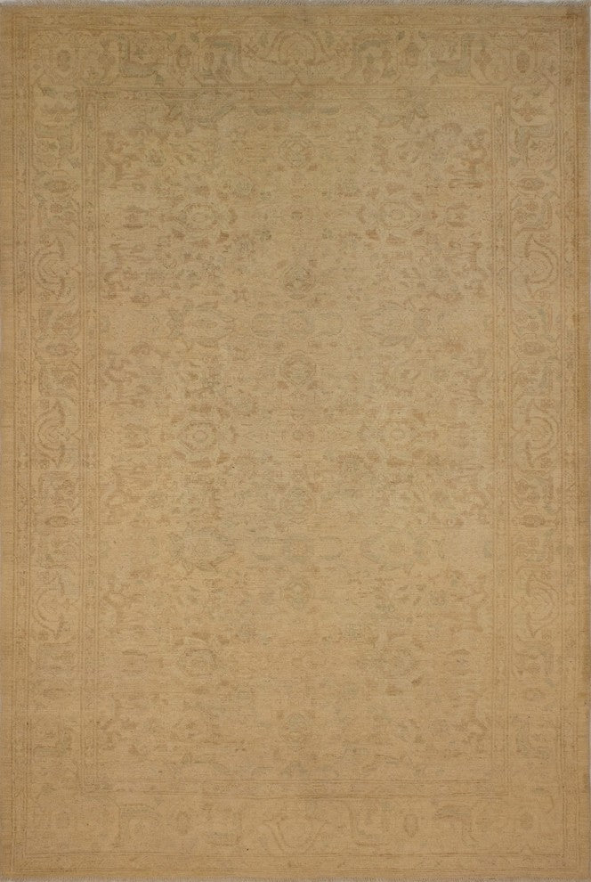Faded Chobi Jazlynn Ivory Rug 8'11"x6'0"