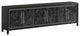 Elation Gray Long Media Console