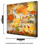 Fall Ink XI, Canvas Wall Art, 16"x16"