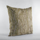 Burnished Bronze Yarns Shiny Fabric Luxury Throw Pillow, Double sided 16"x16"