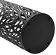 vidaXL Umbrella Stand Black Powder-coated steel Medium Durable