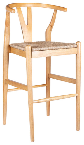 Wishbone Stool, Natural, Bar Height