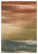 5' X 8' Pink Machine Woven Abstract Colors Indoor Area Rug
