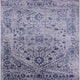 Ahgly Company Indoor Square Mid-Century Modern Area Rugs, 4' Square