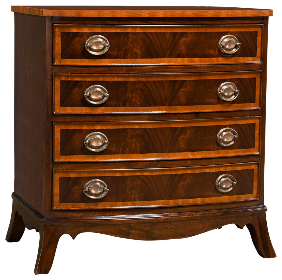Banded Mahogany Chest of Drawers