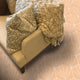 8"x9" Menara Handmade Cement Tiles, Set of 12, Peach, White
