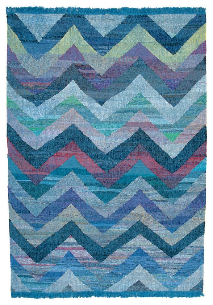 Rug N Carpet - Hand-knotted Turkish 8' 6'' x 12' 2'' Unique Wool Kilim Rug