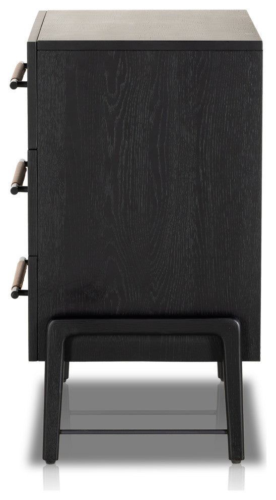 Rosedale 3 Drawer Dresser-Ebony Oak