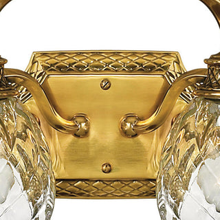 Hinkley Plantation Large Four Light Vanity, Burnished Brass