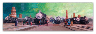 'Trainyard' Canvas Art by Eric Joyner