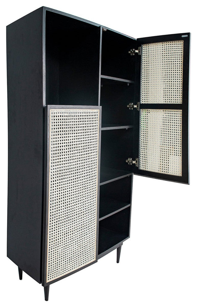 Cane Bookcase