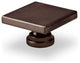 Topex Large Square Knob Brushed Oil Rubbed Bronze