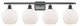 Innovations Lighting 516-4W-BK-G121-8-LED 4 Light 36" Bath Vanity Light