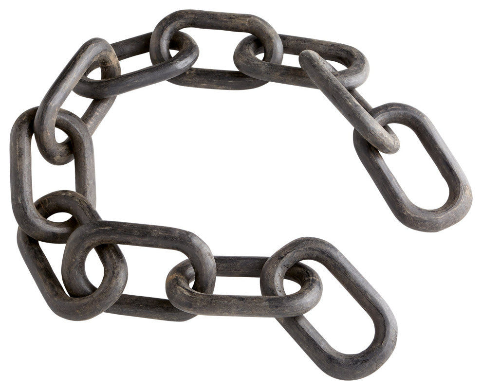 Cadena Sculpture, Black, Medium