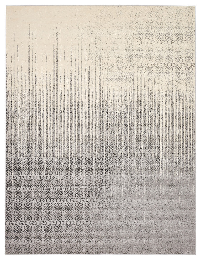 Unique Loom Del Mar Jennifer Rug, Gray, 10'x13'