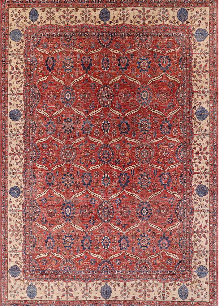 Ahgly Company Indoor Rectangle Mid-Century Modern Area Rugs, 3' x 5'