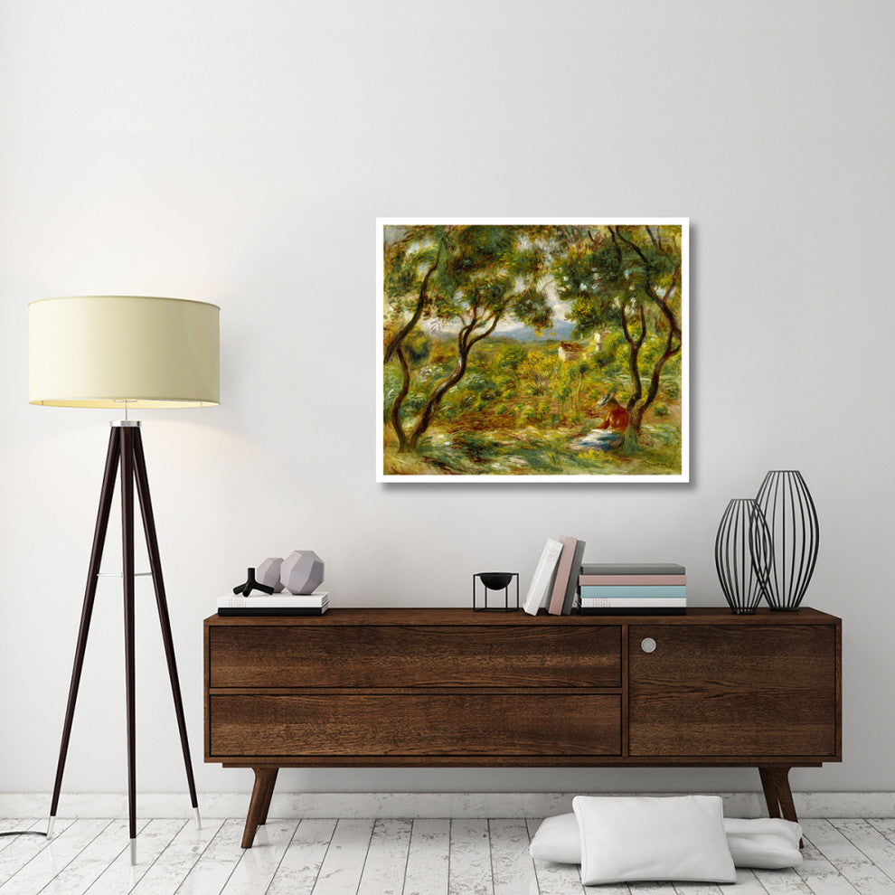 "The Vineyards at Cagnes (Les Vignes a Cagnes), 1908" Paper Art, 42"x36"