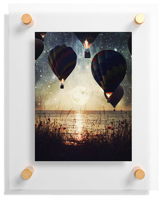 Belle13 Lighting The Night Floating Acrylic Print