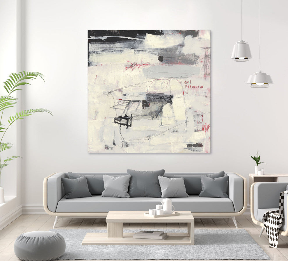 Structures From Silence - 54 x 54 by Brent Foreman
