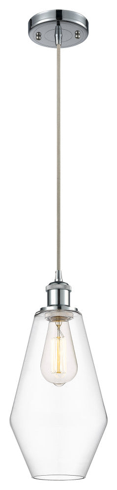 Innovations 516-1P-PC-G652-7 1-Light Mini Pendant, Polished Chrome