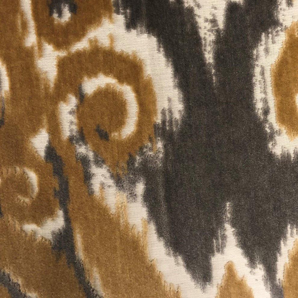 Euphoria Plush Gold Luxury Throw Pillow, 20"x20"