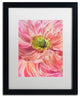 Cora Niele ''Cerise Pink Poppy'' Matted Framed Art