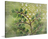 "Green Sensation II" Print on Canvas by Irena Orlov