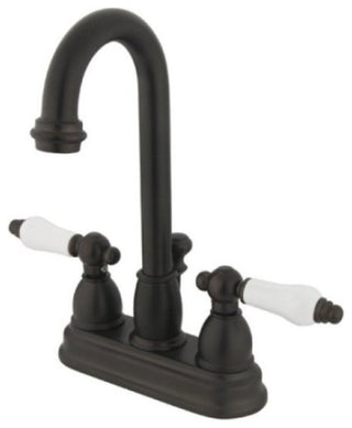 Restoration Two Handle 4" Centerset Lavatory Faucet with Retail Pop-up