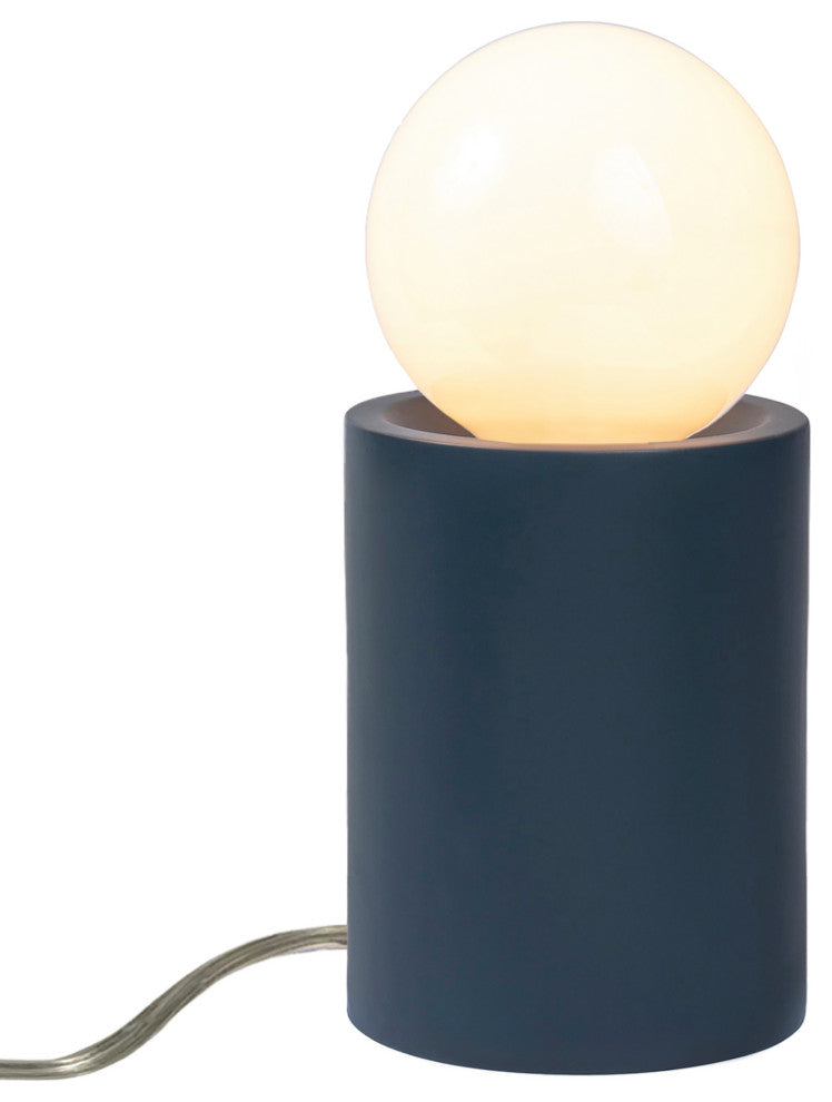 Short Pillar Table Lamp, Midnight Sky