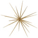 23" Gold Glittered Starburst Ornament