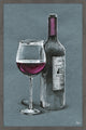 "Vino Tinto" Framed Painting Print, 16"x24"